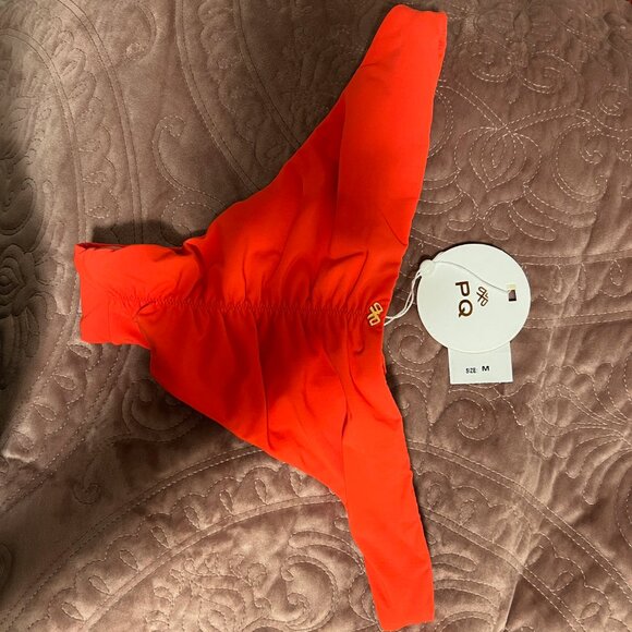 MILOS BASIC RUCHED BOTTOMS SIZE MEDIUM/RED NEW W/ TAGS - Picture 7 of 9